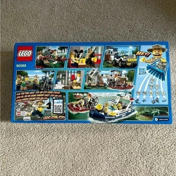 LEGO City Swamp Police Station 60069 Forest BRAND NEW FACTORY SEALED - Picture 3 of 5